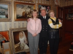Our friends vice-admiral Oleg Tregubov with his wife Natasha